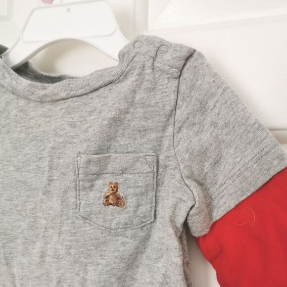 3/$15 Gap long sleeve t-shirt size 3-6 m - Picture 2 of 4